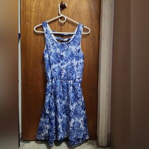 Blue Floral Dress